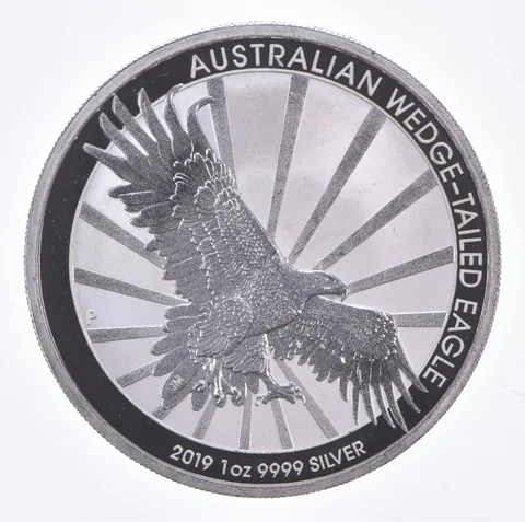 Better Date 2019 Australia $1 1 Oz. Silver Wedge-Tailed Eagle World Coin *738
