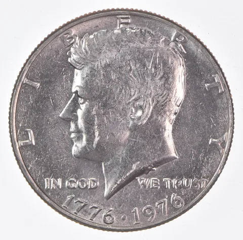 1976 (P) Kennedy Half Dollar Clad Unc Bicentennial