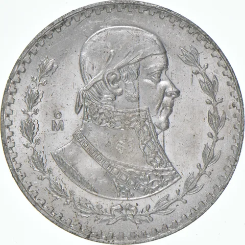 1960 Mo Mexico 1 Peso BU