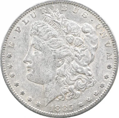1885-S Morgan Silver Dollar a5167