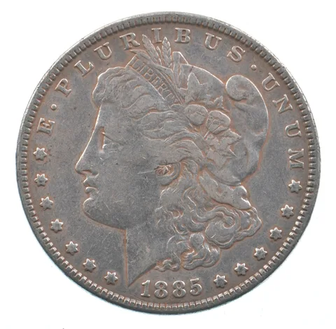 Early - 1885 Morgan Silver Dollar - 90% US Coin *587