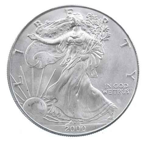Better Date 2000 American Silver Eagle 1 Troy Oz .999 Fine Silver *704