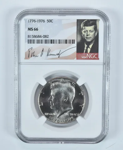 1976 Kennedy Half Dollar MS66 NGC Special Label