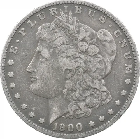 1900-O/CC Morgan Silver Dollar O Over CC a5832