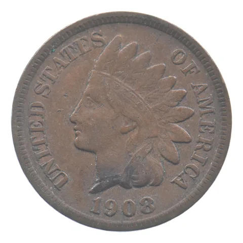 1908-S Indian Head Cent *8837