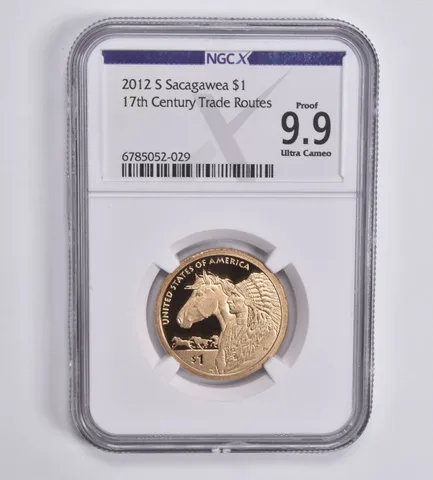 2012-S Sacagawea $1 Trade Routes Proof 9.9 UCAM NGC X NGCX
