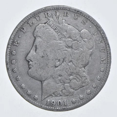 Early - 1901-O Morgan Silver Dollar - 90% US Coin *136