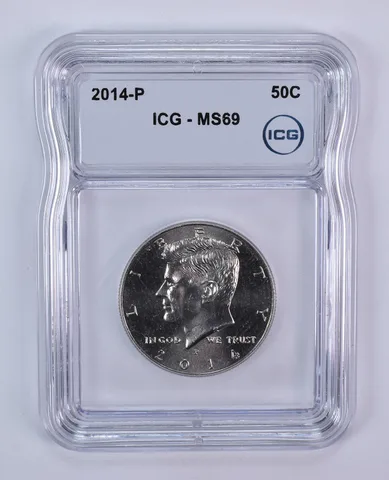 2014-P Kennedy Half Dollar MS69 ICG