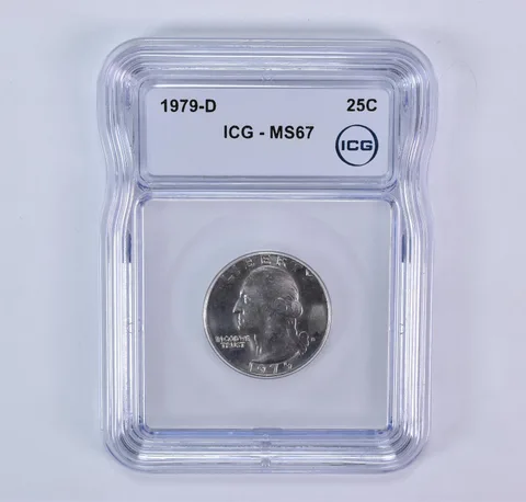 1979-D Washington Quarter MS67 ICG