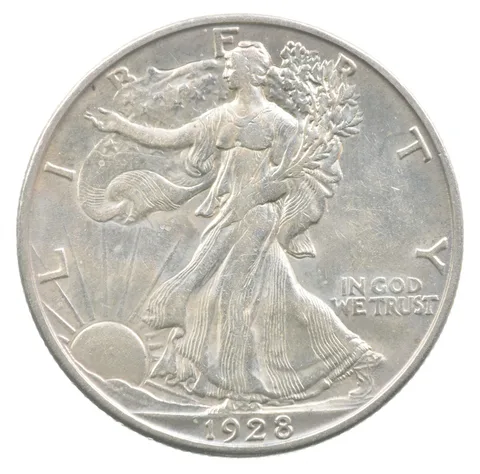 1928-S Walking Liberty Half Dollar *6385