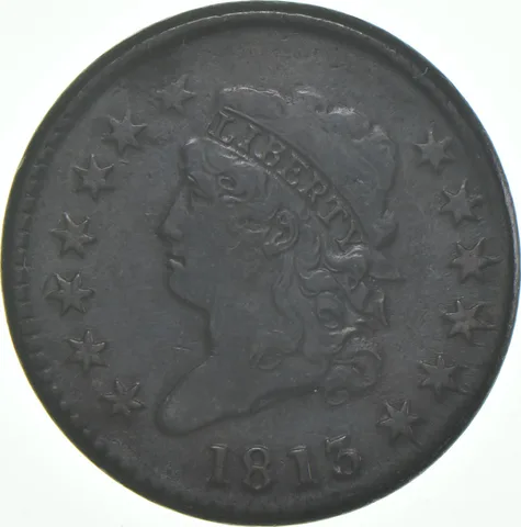 1813 Classic Head Large Cent a7965