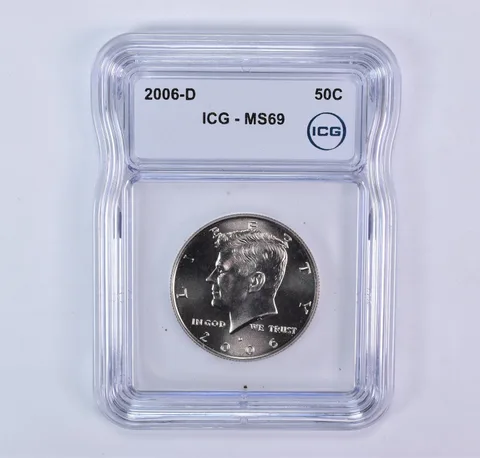 2006-D Kennedy Half Dollar MS69 ICG