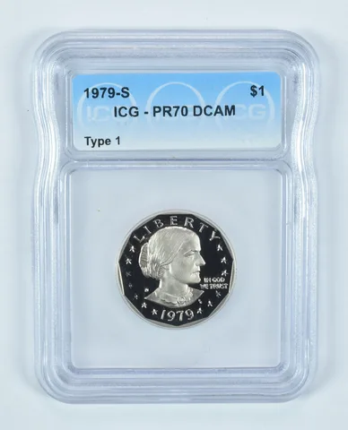 1979-S Susan B Anthony $1 Type 1 PR70 DCAM ICG