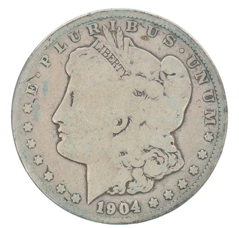 1904-S Morgan Silver Dollar Beautiful Tone *6274