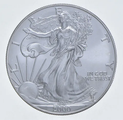 Better Date 2000 American Silver Eagle 1 Troy Oz .999 Fine Silver *353