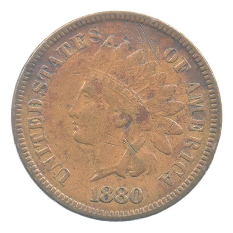1880 Indian Head Cent *2260