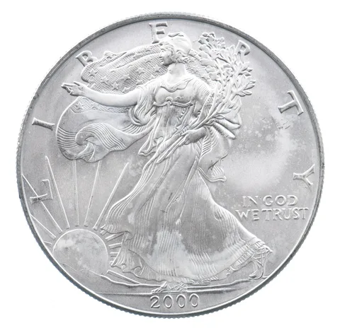 Better Date 2000 American Silver Eagle 1 Troy Oz .999 Fine Silver *690