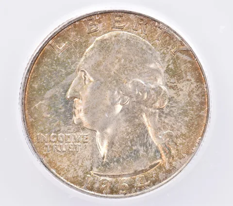 1964-D Washington Quarter MS67 ICG Beautiful Tone *2527