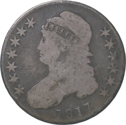 1817 Capped Bust Half Dollar a8325