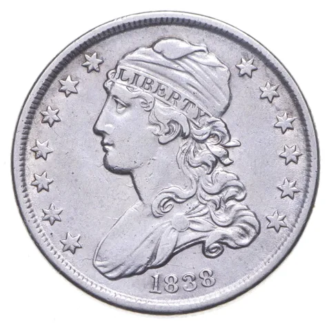 1838 Liberty Cap Quarter *3365