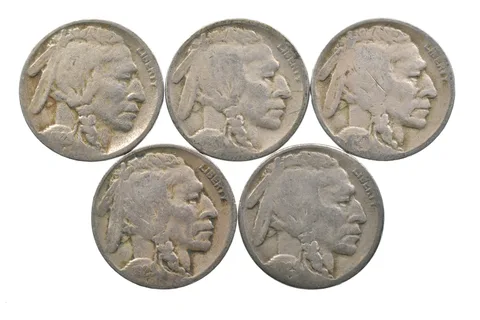 BETTER Lot 1928-S 1928-S 1927-D 1929-D 1929-S Buffalo Nickel Collection *097