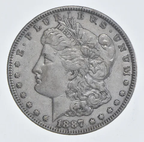 1887 Morgan Silver Dollar Estate Coin Collection *223