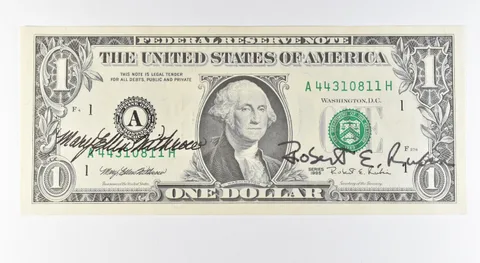 1995 $1 Boston MA FRN Green Seal Courtesy Signature *9632