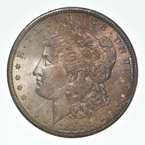 1882-S Morgan Silver Dollar - Great Tone a2508