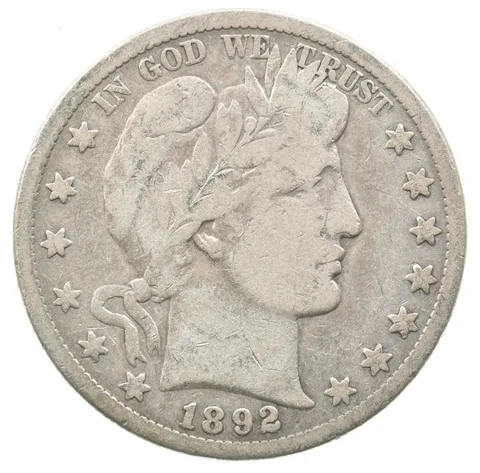 1892-S Barber Half Dollar *6206
