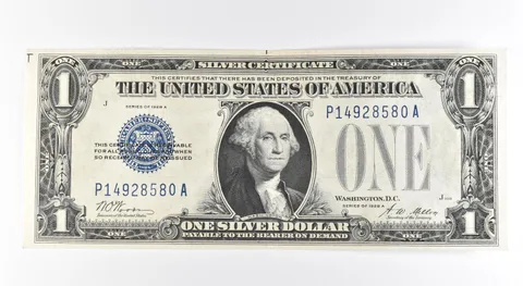 1928 A $1 Silver Certificate Blue Seal Fr#1601 *0478