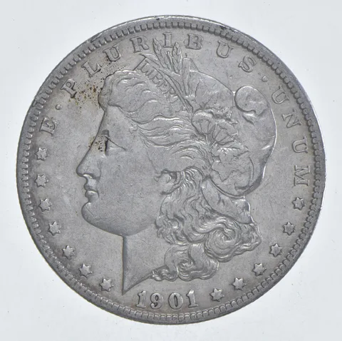 Early - 1901-O Morgan Silver Dollar - 90% US Coin *946