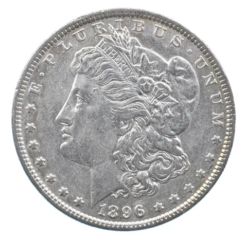 Better 1896 Morgan Silver Dollar - 90% US Coin - Nice Coin *447