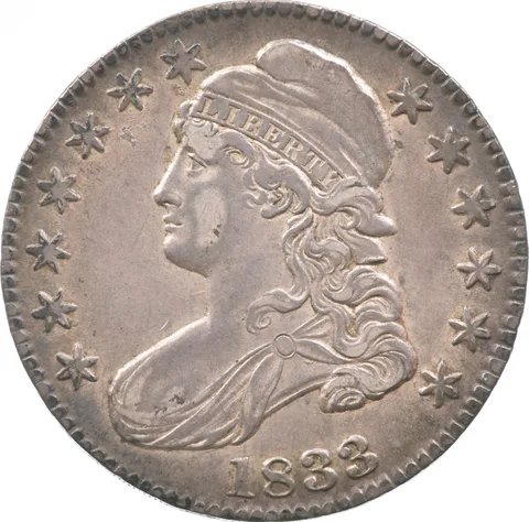 1833 Capped Bust Half Dollar *4709