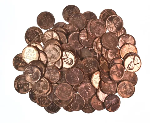 Lot Of (100) 1950-1958 Gem BU Red Lincoln Wheat Cent Lot Collection *546