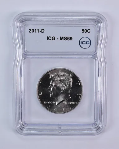 2011-D Kennedy Half Dollar MS69 ICG