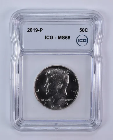 2019-P Kennedy Half Dollar MS68 ICG