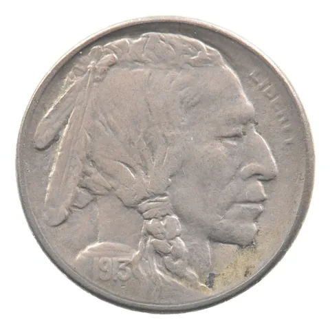1913-S Indian Head Buffalo Nickel Type 1 *9074