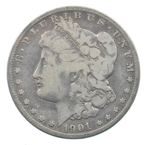 Early - 1901-O Morgan Silver Dollar - 90% US Coin *586