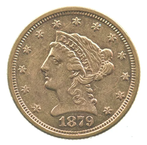 1879 $2.50 Liberty Head Gold Quarter Eagle *2266