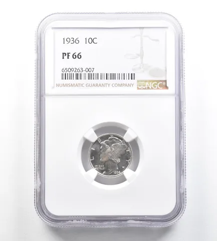 1936 Mercury Dime PF66 NGC *5273