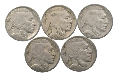 BETTER Lot 1929-D 1927-D 1928-S 1929-D 1928-D Buffalo Nickel Collection *130