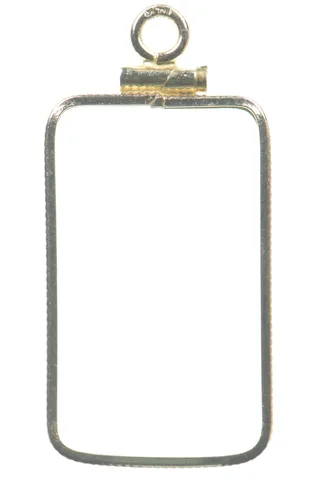 14kt Gold Bezel 1/4 Oz Bar 1.3g *5250