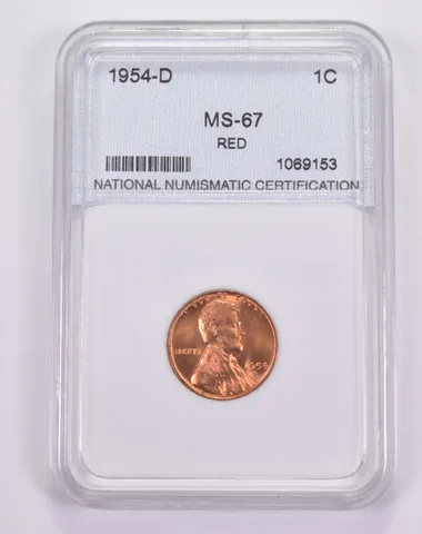1954-D Lincoln Wheat Cent *8596