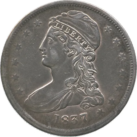 1837 Capped Bust Half Dollar *9464