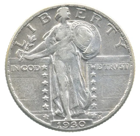 1930 Standing Liberty Quarter *4744