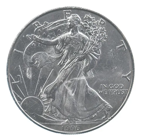 Rarest 1996 American Silver Eagle - Key Date - Rare LOW MINTAGE *699