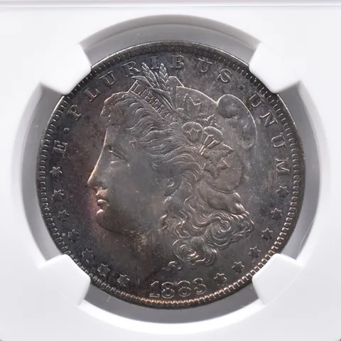 1883-O Morgan Silver Dollar MS63 NGC Beautiful Tone *2407