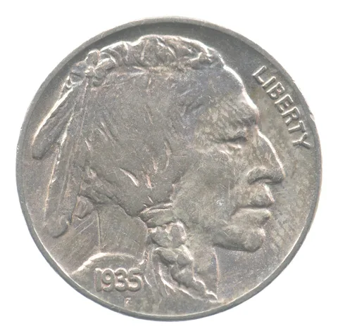 1935-S Indian Head Buffalo Nickel *9378