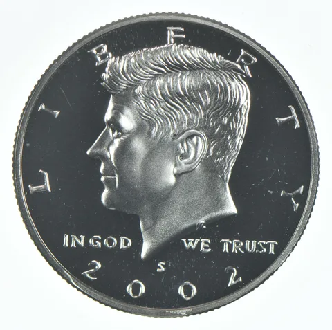 2002-S Kennedy Half Dollar CLAD Proof