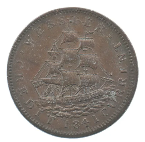 Webster Ship - Metallici Current Hard Times Token *5016